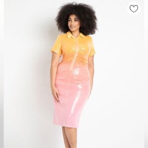 Eloquii Sequin Dress NWT